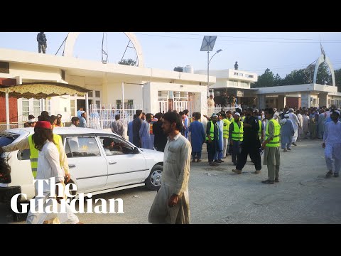 At least 40 people killed in blast at political event in Pakistan