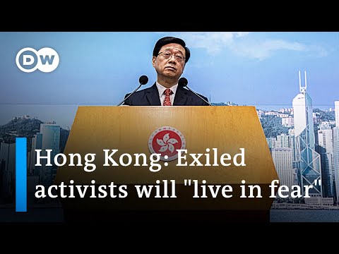 Hong Kong puts out rewards of $125,000 for pro-democracy activists | DW News