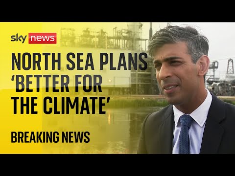 North Sea drilling is ‘entirely consistent’ with net zero plans – Rishi Sunak