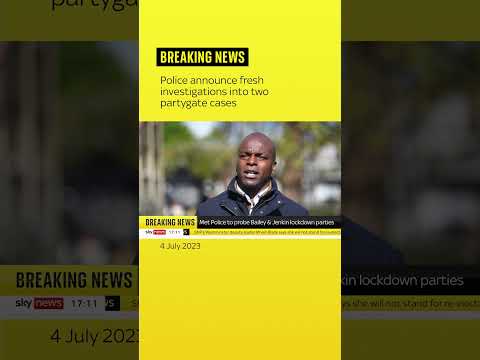 Police open new partygate investigation
