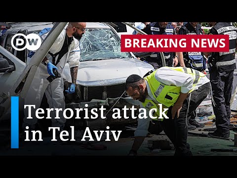 Several injured in car-ramming, stabbing terrorist attack in Israel’s Tel Aviv | DW News
