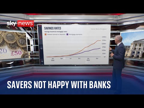 Interest rates: Banks criticised for poor savings rates