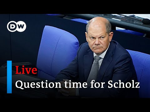 Live: Parliamentary questioning of German Chancellor Scholz | DW News