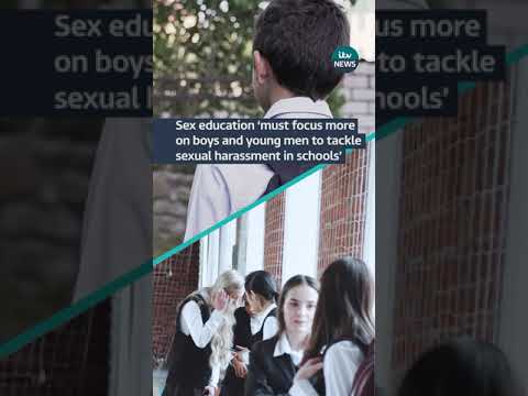 Sex education should focus more on boys and young men, a report’s said #itvnews #news #education