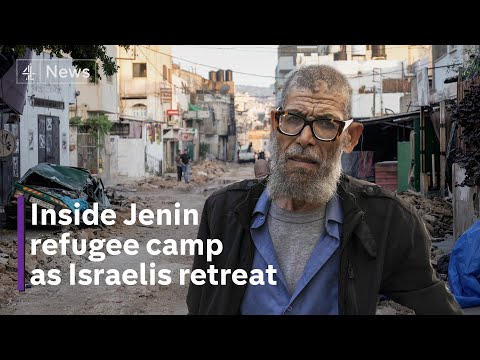 Inside Jenin refugee camp as Israeli forces end two-day raid