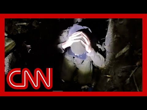 See tense moment when Russian soldiers surrendered