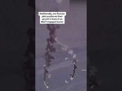 Watch Russian fighter jets ‘harass’ US drones over Syria