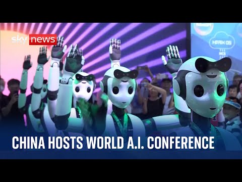 Artificial intelligence: China hosts World AI Conference… and dancing robots
