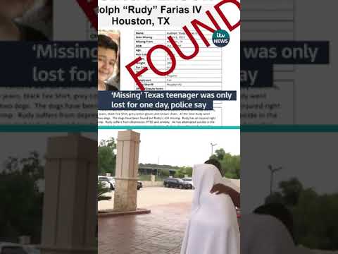 ‘Missing’ Texas teen was never actually missing #itvnews #news #usa