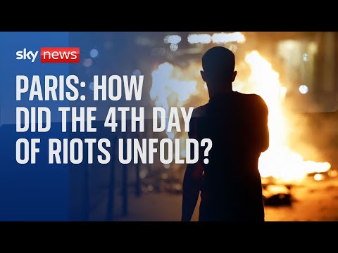 France Riots: Macron axes visit to Germany amid national unrest and funeral held for shooting victim