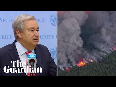 Climate crisis is ‘out of control’, says UN after world’s hottest week