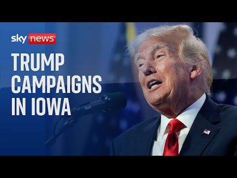 Watch live: Trump’s presidential campaign returns to Iowa
