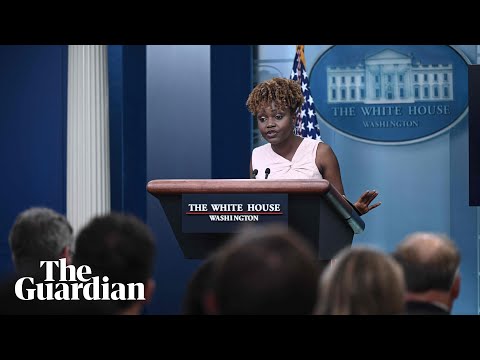 White House press secretary Karine Jean-Pierre holds briefing – watch live