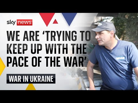 Ukraine news: ‘We are trying to keep up with the pace of the war’ says MOAS founder