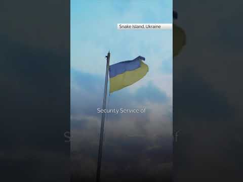 Zelenskyy marks 500 days of conflict with Snake Island visit