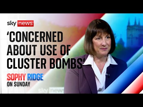 ‘Deep concern’ about US supply of cluster bombs to Ukraine – Labour’s Rachel Reeves