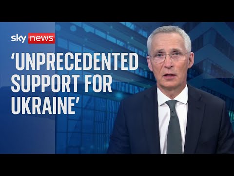 NATO head ‘absolutely’ confident allies will agree on wording about Ukraine’s future accession