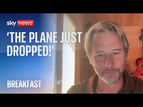 Chesney Hawkes on flight from hell: ‘The plane just dropped!’