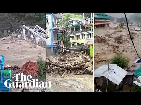 Monsoon brings fatal landslides and floods to northern India