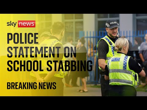 Police deliver statement on Gloucestershire school stabbing