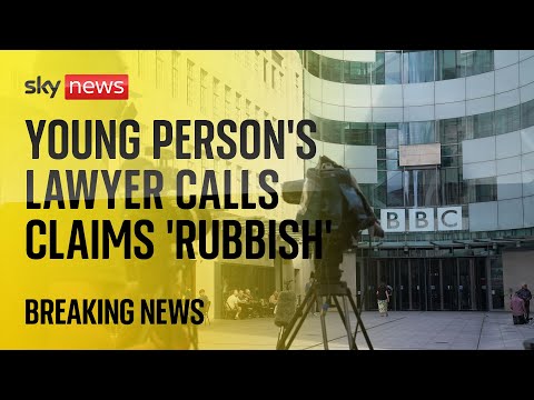 Claims about BBC presenter ‘rubbish’, says young person’s lawyer