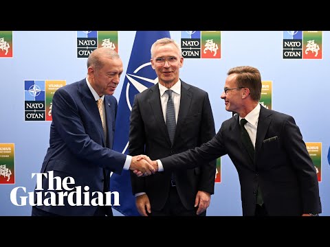 Turkey agrees to support Sweden’s Nato application, alliance chief says