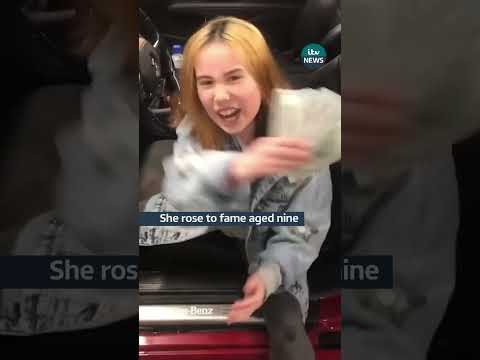 Lil Tay dies aged 14 #itvnews #socialmedia #liltay