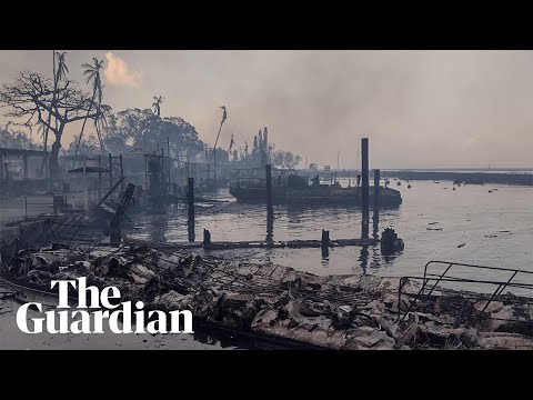 Hundreds of buildings in historic town of Lahaina destroyed in Hawaii wildfires