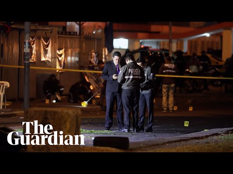 Ecuadorian presidential candidate dies after shooting at campaign rally