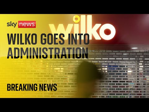 Wilko enters administration putting around 12,000 jobs at risk