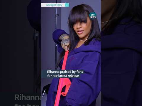 Rihanna is being praised for her latest release #itvnews #rihanna #baby
