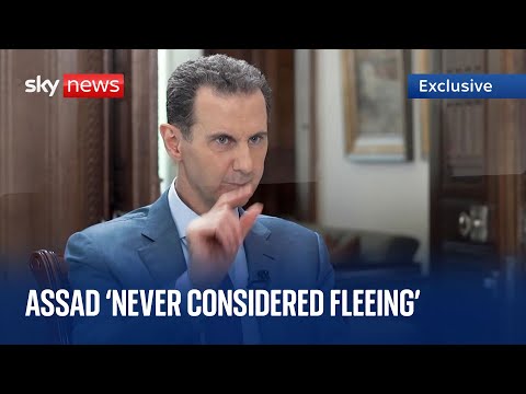 President Assad: ‘Fleeing Syria was never on the cards’