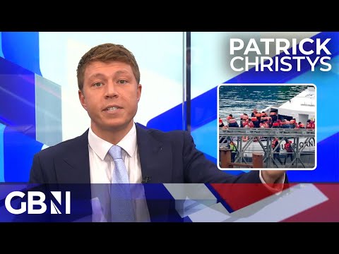 Channel Migrant Crisis | Patrick Christys “celebrates” as UK greets its 100,000th channel migrant