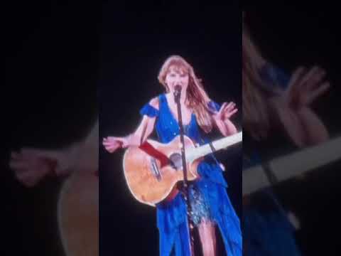 Taylor Swift announced the release date for 1989 (Taylor’s Version) live on stage