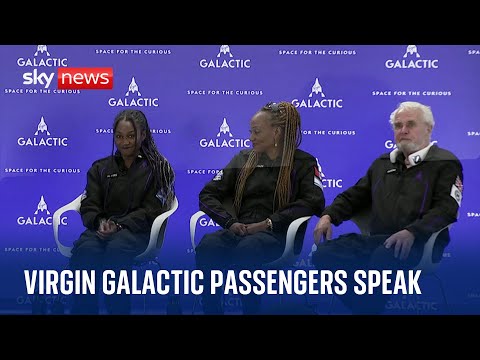 ‘It is, without a doubt, the most exciting day of my life’ – Virgin Galactic crew speak