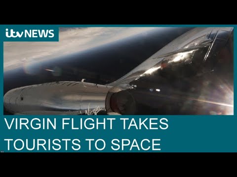 Virgin Galactic: Sir Richard Branson’s space tourism flight successfully completes trip | ITV News
