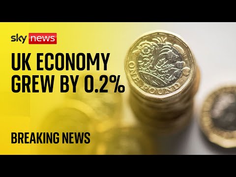 UK economy grew by 0.2% between April and June – ONS figures