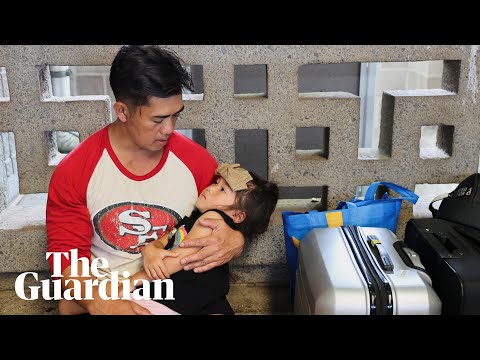 ‘We held on’: Hawaii fire survivor recounts night at sea with wife and five children