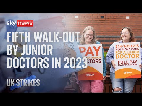 NHS Strikes: Junior doctors walkout for the fifth time in 2023