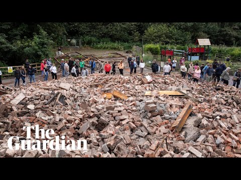 ‘Devastating’: local residents mourn demolition of Crooked House pub
