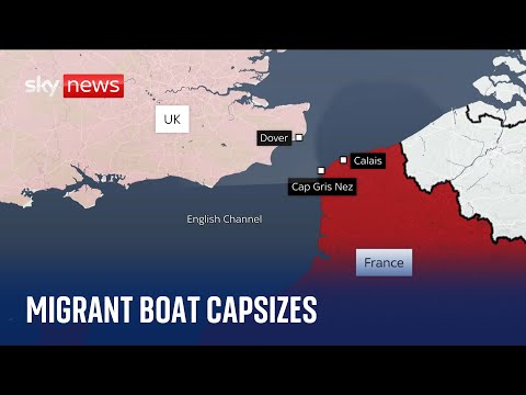 Channel Crossing: At least six people dead and dozens rescued as migrant boat capsizes
