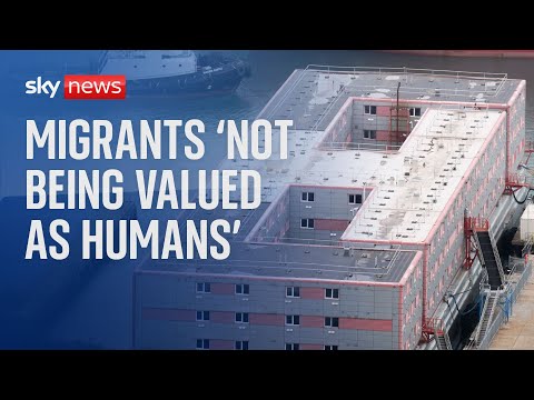 Bibby Stockholm barge: Asylum seekers ‘not valued’ as humans