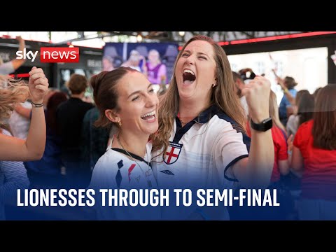 Women’s World Cup: England’s Lionesses through to semi-final