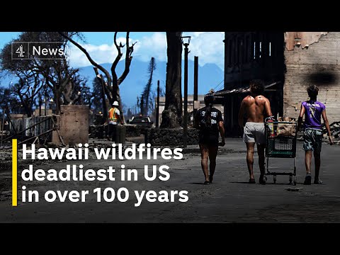 Hawaii wildfires deadliest in the US in over 100 years