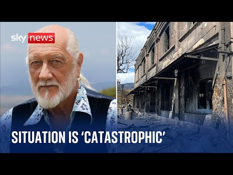 ‘Town of Lahaina is no more’: Mick Fleetwood’s restaurant destroyed in Hawaii wildfires
