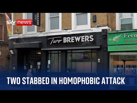 Two men stabbed in homophobic attack in Clapham High Street