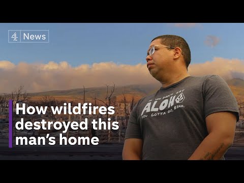 One man’s escape from Hawaii wildfires as 96 confirmed dead