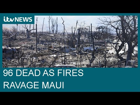 Hawaiian island of Maui ravaged after deadliest wildfire in US history | ITV News