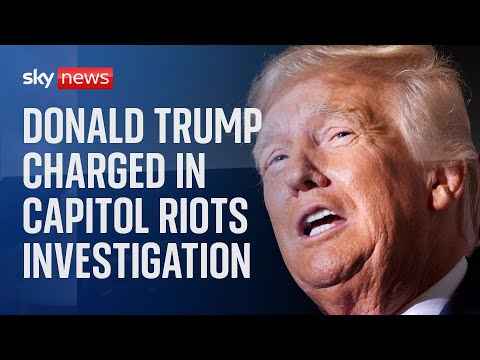 Watch live: News conference on Donald Trump charges in Capitol riots investigation