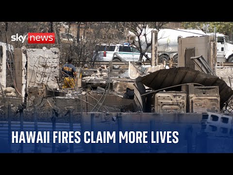 Hawaii Fires: Deaths in Maui rise to at least 99 as search goes on